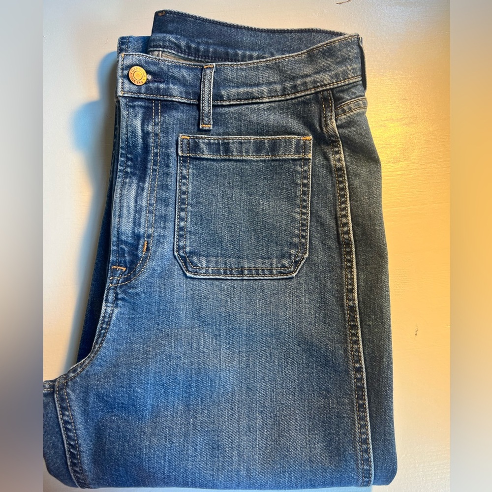 Women’s Gap 70’s Flare High Rise Boot Cut Jeans